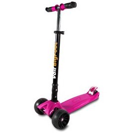 Resim Voit 3 Teker Katlanabilir Işıklı Big Foot Geniş Teker Fuşya Scooter 8VTOY218C/090 