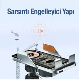 Resim Magsafe Şarj Özellikli Araç Telefon Tutucu Çok Renkli 