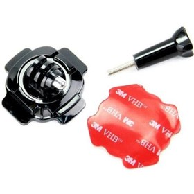 Resim Genel Markalar Gopro Uyumlu 360 Derece Dönebilen Kask Aparatı 