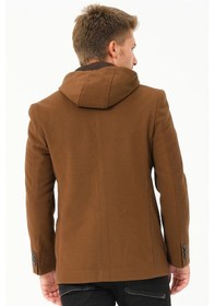 Resim K7532 Dewberry Erkek Kaban-düz Camel Düz Camel 