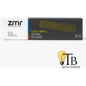 Resim Zmr 90 LED Şarjlı Işıldak Acil Aydınlatma, USB Şarjlı 