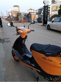 Resim Motocam Yuki Gelato 150 Ön Cam 2023-2026 Model 43cm Şeffaf Renkli 4mm Aparatsız 