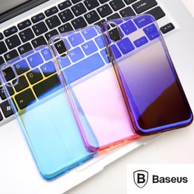 Resim Baseus İphone Xr 6.1 Glow Case Şeffaf Silikon Kılıf 