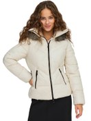 Resim ONLFEVER SHORT PUFFER Bej Kadın Mont Only