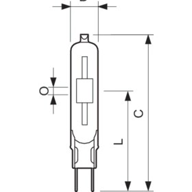 Resim MASTERColour CDM-TC - 70W/842 G8.5 1CT/12 4200K Beyaz Gaz Deşarjlı Ampul 