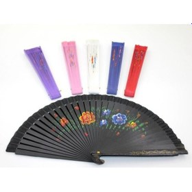 Resim Ahşap Yelpaze Çift Taraflı 