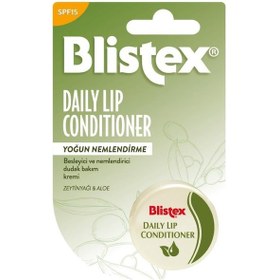 Resim Blistex Kuruyan Dudaklara Yoğun Nemlendirici Günlük Bakım Gkf-15 Daily Lip Conditioner Spf15 7 ML 