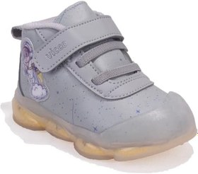 Resim Vicco Geminis 946E25K447 Gri Ortopedik Işıklı Erkek Bebe Spor Bot 