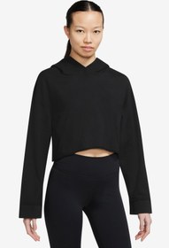 Resim W NY LUXE FLC HOODIE Siyah Kadın Sweatshirt 