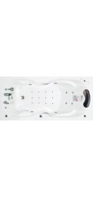 Resim Ocean Side Jakuzi 170x80 h:55 Comfort Hidromasaj Sistemli Küvet (Gövde + Metal ayak + Ön-Yan panel) 