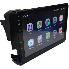 Resim Honda Civic Fc5 / Fc5 2016-2020 9 inç 8-128 GB Android Carplay Multimedya 