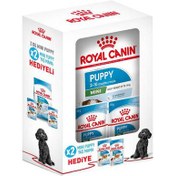 Resim Royal Canin BOX Mini Puppy Küçük Irk Yavru Köpek Maması 2 Kg + 2 Adet Royal Canin Yaş Mama 