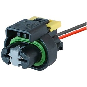 Resim Fan Motor Soketi Siyah 2 Pin 