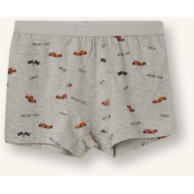 Resim DeFacto Araç Baskılı Penye 3'lü Boxer Erkek Çocuk H1601A826SM 