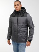 Resim ML ARNY-C COAT 3PR Gri Erkek Kısa Kaban Kinetix