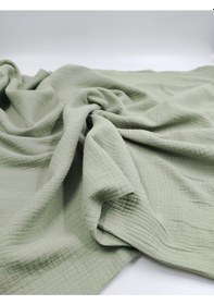 Resim Lüks Müslin Kumaş Mint Yeşili 