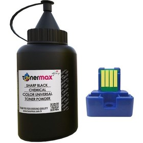 Resim Tonermax Sharp Mx-60gt Toner Tozu Ve Çip - Siyah / Mx-3050/3550/4050/5050 