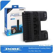 Resim Dobe PS4 Slim PS4 Pro Fanlı Stand + Oyun Kolu Usb Şarjlı 