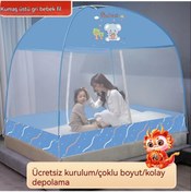 Resim Cibinlik Katlanabilir Yatak Odası Çift 1.2m-04 