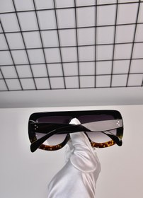Resim LOOKUP NEW Siyah Leopar Kare Kemik Kadın Unisex Erkek Uv400 Korumalı Kayak Güneş Gözlüğü 