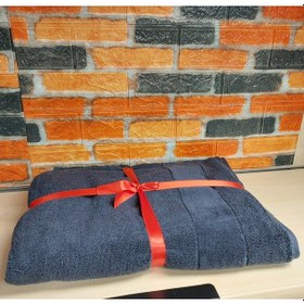 Resim Özdilek Svv Border Büyük Boy Banyo Havlusu 89x173 - Midnight Gece Mavisi Gece Mavisi 