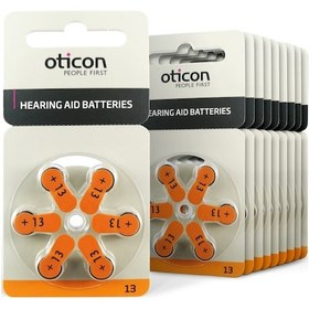 Resim Oticon 13 Numara 1.45V İşitme Cihazı Pili 6 x 10'lu 