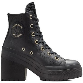 Resim Converse Chuck 70 De Luxe Heel Kadın Günlük Ayakkabı A12346c Siyah A12346c Siyah 