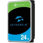 Resim 24 Tb Seagate 3.5 Skyhawk Aı Sata 512MB 7/24 Guvenlık ST24000VE002 (5 Yıl Resmı Dıst Garantılı) 