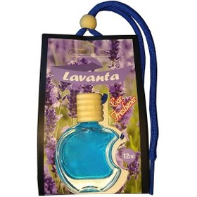 Resim Teamcar Oto Kokusu Lavanta Kokulu Asma Ipli Cam Şişe 1 Adet 12 ML 