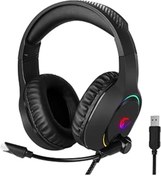 Resim Roses Store Rampage Bygame-x3 Siyah 7.1 Usb Surround Rgb Işık Efektli Gaming Oyuncu Mikrofonlu Kulaklık 