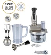Resim TEFAL Powelix Cam Hazneli Premium Blender Seti 1500 W - In En Güçlüsü Mutfak Robotu 