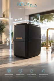 Resim AQUAFLO Lite Mineralli Çelik Tanklı Su Arıtma Cihazı (SDNP13-M-S) 