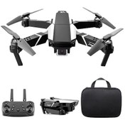Resim Jeehugo S62 Mini İki Kollü Katlanabilir Drone - Hız Kontrolü, Başsız Mod, Tek Tıklamayla Kalkış İniş, Led Işıklar, Siyah Pil Dahil 