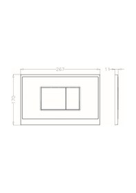 Resim Japar - Klaros Parlak Krom Kumanda Paneli - 500001 Krom 