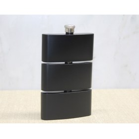 Resim RiverWorld River World Paslanmaz Çelik Matara 3 Katlı Rengi Siyah 