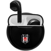 Resim go smart Beşiktaş Lisanslı Taraftar Kablosuz Kulak Içi Kulaklık Lk-Tws-12-Bjk 