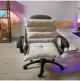 Resim Ozclife Bej Renk Ortopedik Oyuncu Koltuğu Minderi 