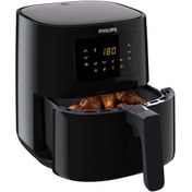 Resim Philips 3000 Series L Airfryer Yağsız Fritöz Siyah Premium 