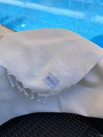 Resim Ultra Soft Beach Peshtemal Cream 