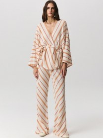 Resim Tabia Kimono - Mor Mavi/Lacivert / 2 (L-XL) 
