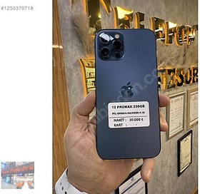 Resim Apple iPhone 12 Pro Max İkinci El TR | 256 GB | Mavi 