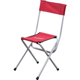 Resim Katlanabilir Balıkçı Kamp Taburesi - Arkalıklı - Kırmızı 19019 Çok Renkli 