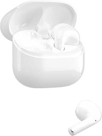 Resim Mu Art Ahşap Aksesuarcı Bix Tw5 Soundcraft Bluetooth 5.3 Çift Mikrofonlu Tws Kablosuz Kulak Içi Kulaklık Beyaz 