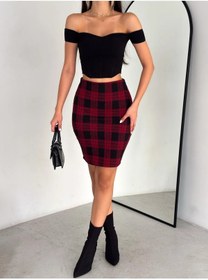 Resim 02Lady Fashion kadın kalem etek 