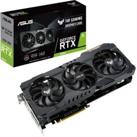 Resim Asus GEFORCE TUF RTX 3060 12GB 192bit GDDR6 1807MHz OC 2xHDMI 3xDP (TUF-RTX3060-12G-V2-GAMING) EKRAN KARTI 