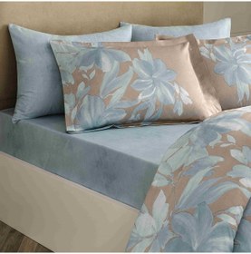 Resim Linens Sc Azure Nevresim Takımı Çift Kişilik Mavi MAVI 