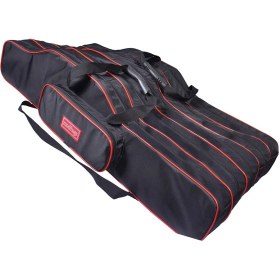 Resim Modibags 80 cm 4 Göz Siyah Olta Çantası 