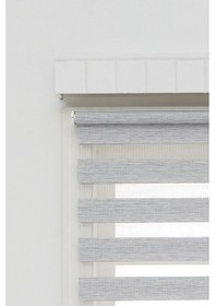 Resim Bambu Raks Açık Gri Zebra Perde Açık Gri 