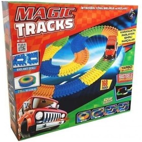 Resim Kayyum Oyuncak Magic Tracks Hareketli Raylar 168 Parça 