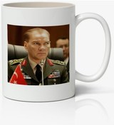 Resim Atatürk Baskılı Kupa Bardak Baskılı Kahve Kupa Bardak-2 